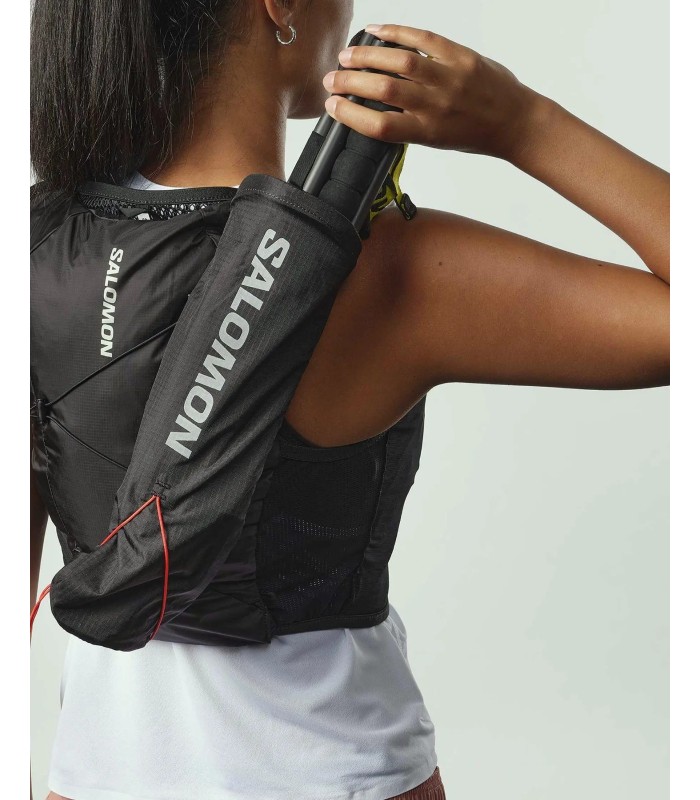 Mochila Salomon Active Skin 4 Set Black Metal
