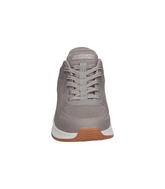Zapatilla Skechers Bobs Squad 4 Staple Look Taupe Mujer