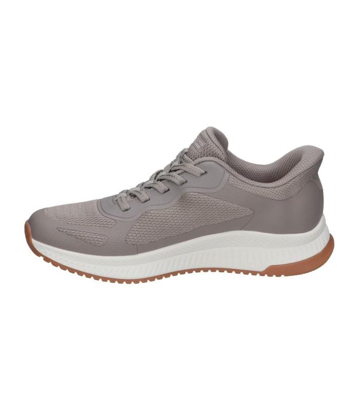 Zapatilla Skechers Bobs Squad 4 Staple Look Taupe Mujer