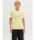 Camiseta Jack & Jones JJGrayson Tee SS Crew Neck Junior Sunlight