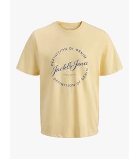 Camiseta Jack & Jones JJGrayson Tee SS Crew Neck Mini Sunlight