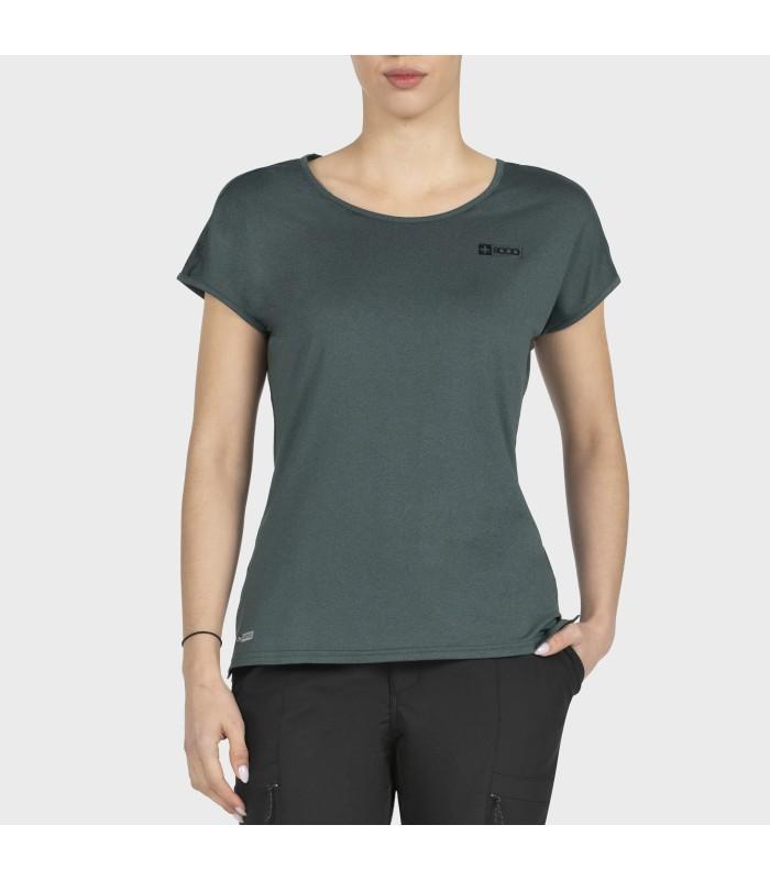 Camiseta +8000 Tabata Mujer Verde Oscuro Vigore