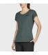 Camiseta +8000 Tabata Mujer Verde Oscuro Vigore