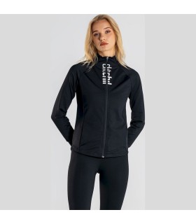 Sudadera Ditchil Rescue Negro Mujer Cremallera