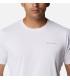 Camiseta Columbia Hike Crew White Hombre
