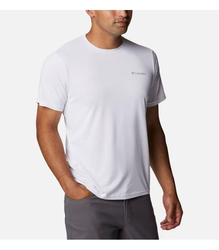 Camiseta Columbia Hike Crew White Hombre