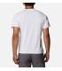 Camiseta Columbia Hike Crew White Hombre