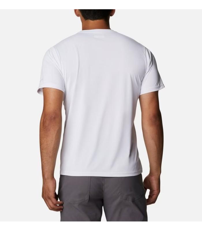 Camiseta Columbia Hike Crew White Hombre
