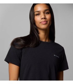 Camiseta Columbia Sun Trek SS II Negro Mujer