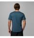 Camiseta Columbia Three Pitch Ss Crew Everblue Shark Hombre