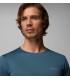Camiseta Columbia Three Pitch Ss Crew Everblue Shark Hombre