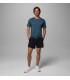 Camiseta Columbia Three Pitch Ss Crew Everblue Shark Hombre