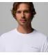 Camiseta Columbia Zero Rules Light SS Crew White Hombre
