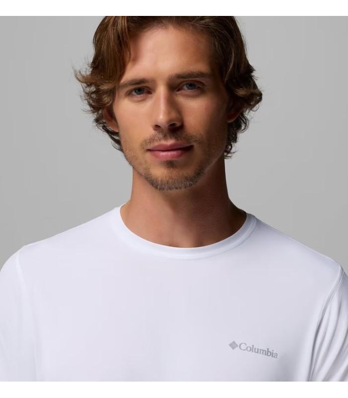Camiseta Columbia Zero Rules Light SS Crew White Hombre