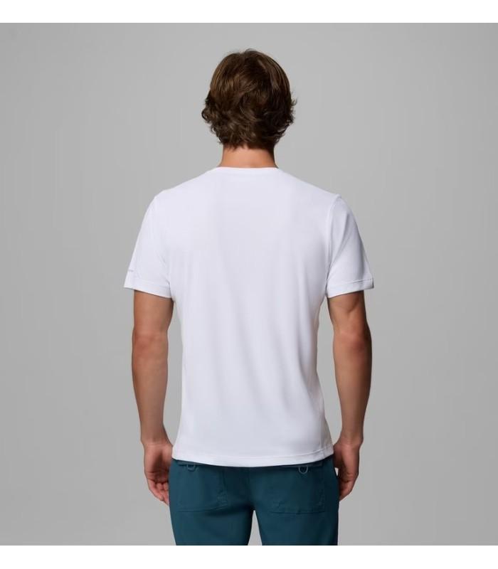 Camiseta Columbia Zero Rules Light SS Crew White Hombre