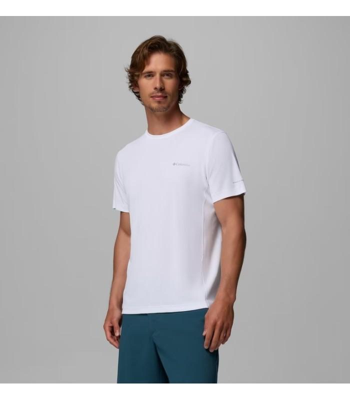 Camiseta Columbia Zero Rules Light SS Crew White Hombre