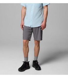 Pantalon Columbia Silver Ridge Utility Cargo Short City Grey Hombre