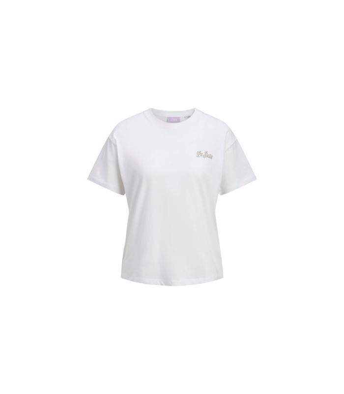 Camiseta jack & Jones JXgia RXL SS Print Tee JRS Bright White La Siesta Mujer