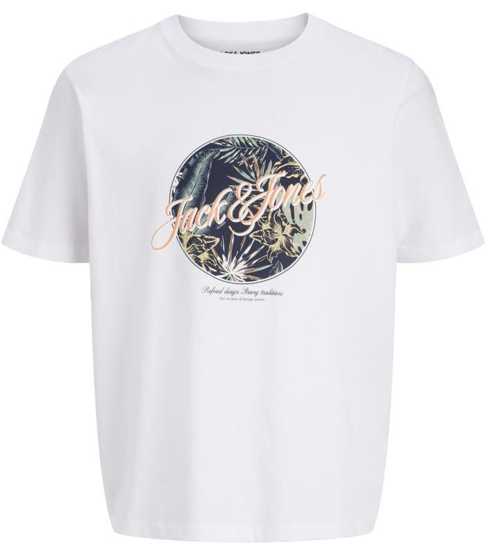 Camiseta Jack & Jones JJhonolulu Shape Tee SS Crew Neck Junior Bright White