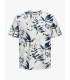 Camiseta Jack & Jones JJhonolulu Aop Tee SS Crew Neck Junior Cloud Dancer