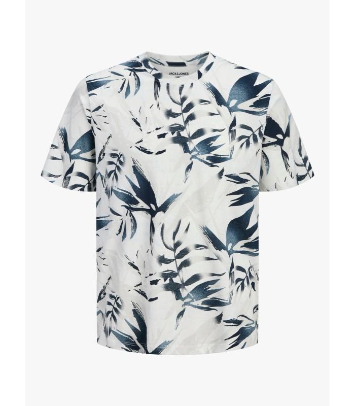 Camiseta Jack & Jones JJhonolulu Aop Tee SS Crew Neck Junior Cloud Dancer