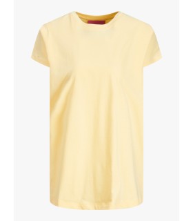 Camiseta jack & Jones Jxastrid Boxy Sl Every Tee JRS Noos Mujer Sunlight