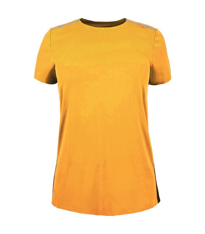 Camiseta Joluvi Laser Mujer Mostaza