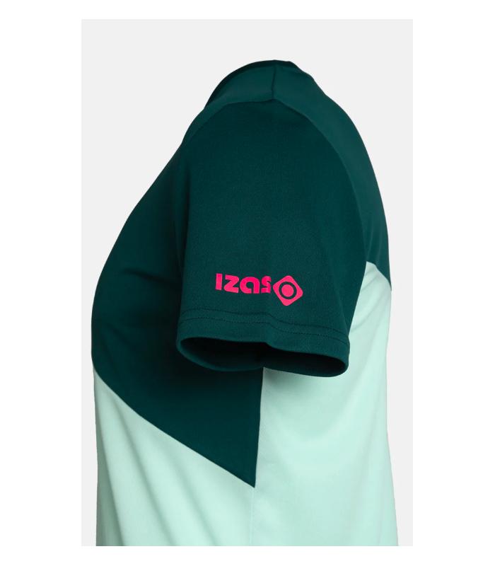 Camiseta Izas Abi V2 Hombre Fair Aqua Dark Atlantic Diva Pink