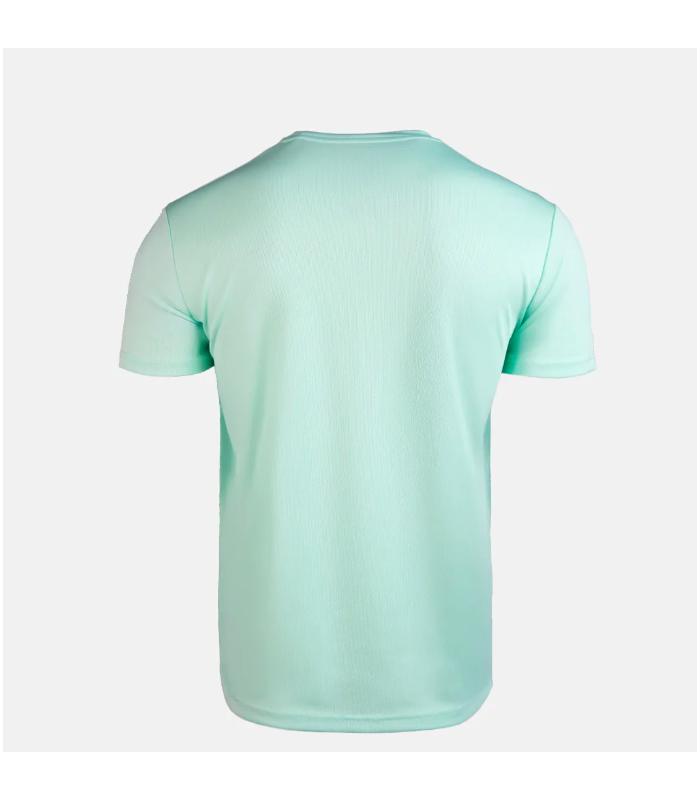 Camiseta Izas Creus Big Logo Hombre Fair Aqua Light Yellow