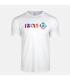 Camiseta Izas Creus Big Logo White Multicolor