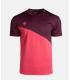 Camiseta Izas Abi V2 Hombre Watermelon Wine