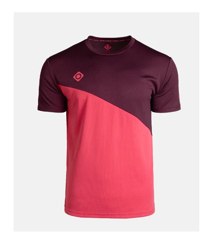 Camiseta Izas Abi V2 Hombre Watermelon Wine