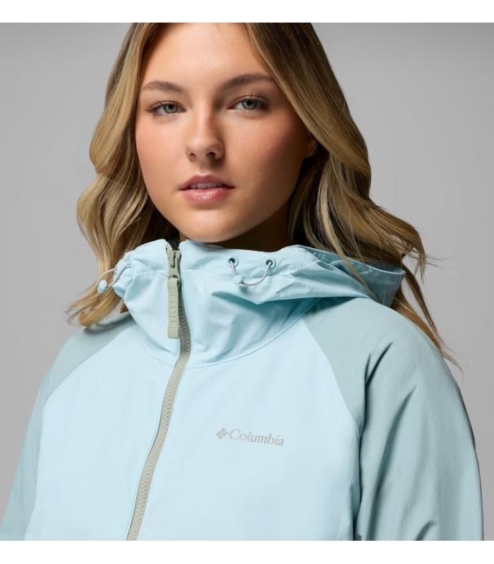 Chaqueta Columbia Spire Valley Windbreaker Cortavientos Safari Marine Mujer