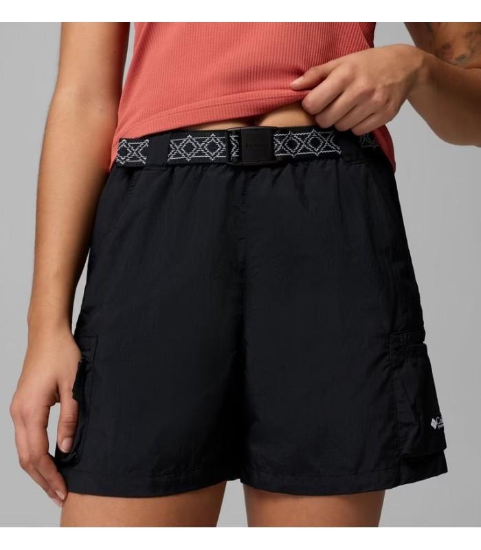Pantalon Columbia Sequoia Grove Woven Short Negro Mujer
