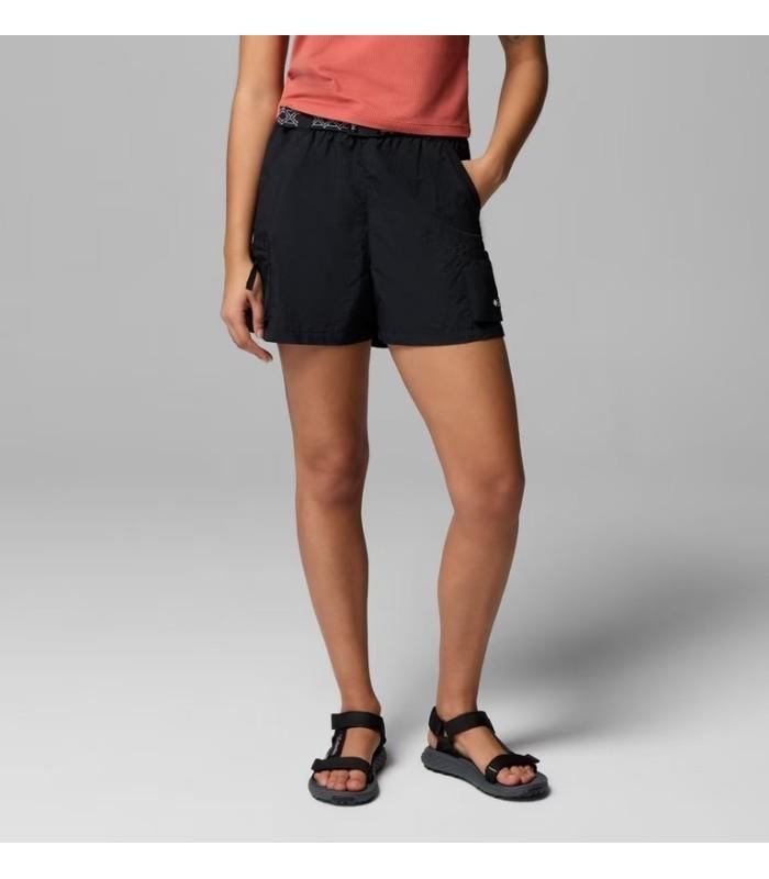 Pantalon Columbia Sequoia Grove Woven Short Negro Mujer