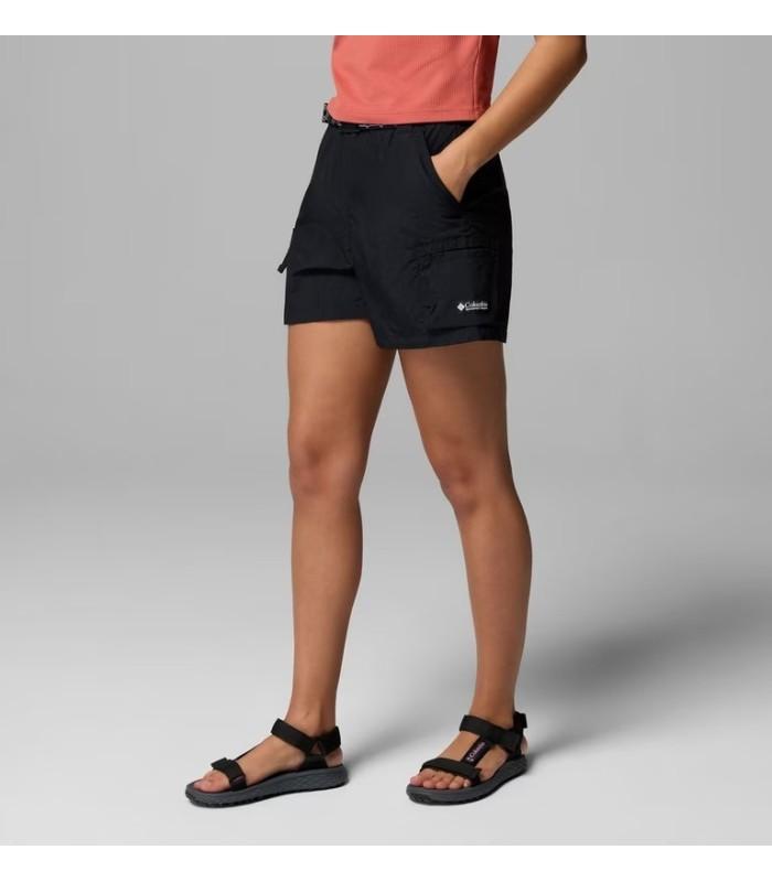 Pantalon Columbia Sequoia Grove Woven Short Negro Mujer