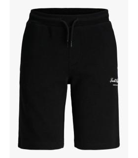 Pantalon Jack & Jones JPSTGordon Archive Sweat Shorts Mid Mini Black
