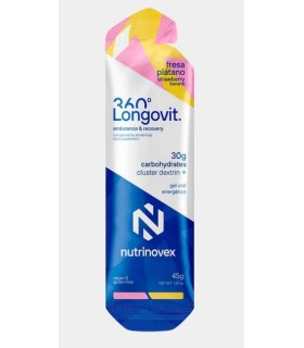 Nutrinovex Longovit 360 Gel 45GR Fresa Platano
