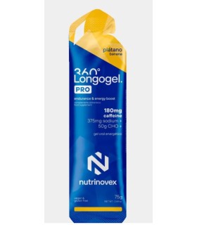 Nutrinovex Longogel 180MG De Cafeina Platano