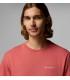 Camiseta Columbia CSC Basic Tee Washed Red Hombre