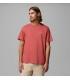 Camiseta Columbia CSC Basic Tee Washed Red Hombre