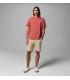 Camiseta Columbia CSC Basic Tee Washed Red Hombre