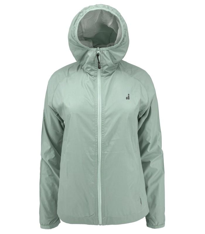 Chaqueta Joluvi Airlight Hoodie Mujer Cortavientos Verde Palido