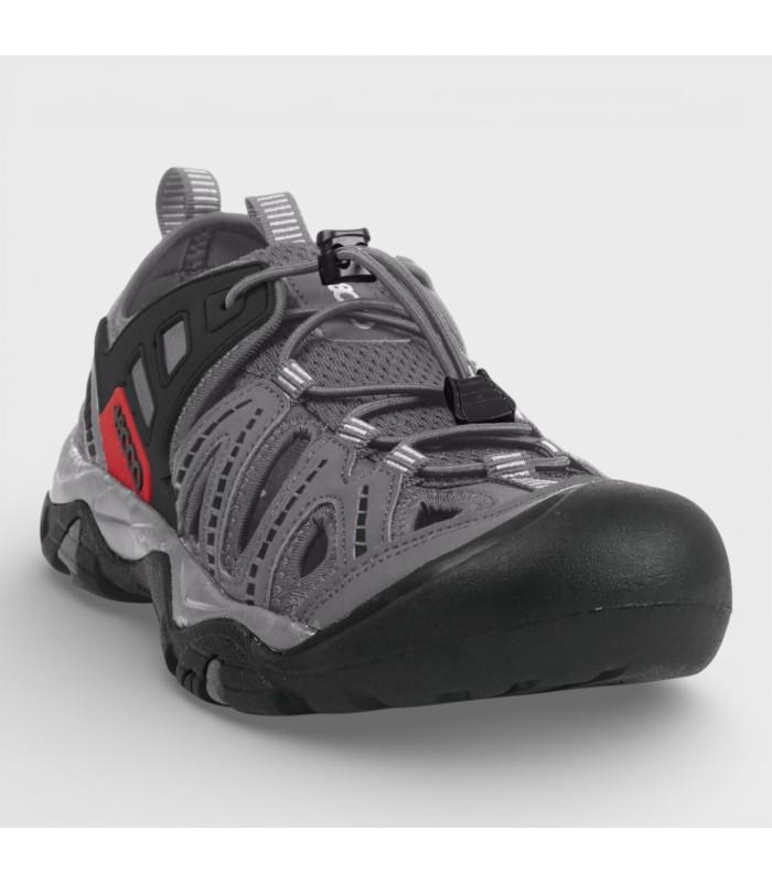 Sandalia +8000 Tahex Gris Oscuro Negro Hombre