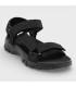 Sandalia +8000 Tehon Negro Hombre