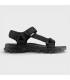 Sandalia +8000 Tehon Negro Hombre