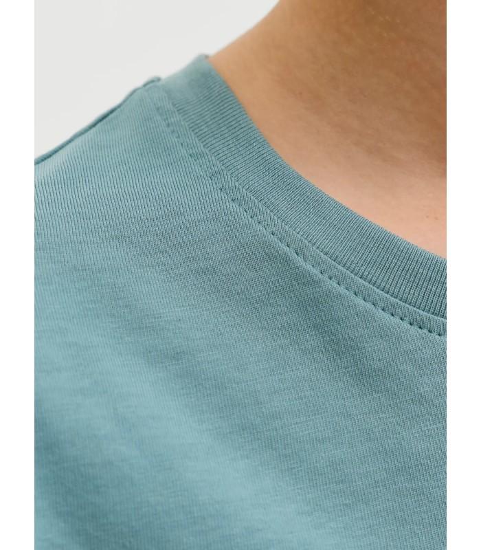 Camiseta Jack & Jones Jcofusion Dots Print Tee SS CN SN Junior Aqua Gray