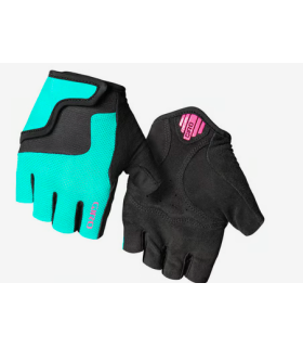 Guantes Giro GA Bravo Junior Turquesa/Negro