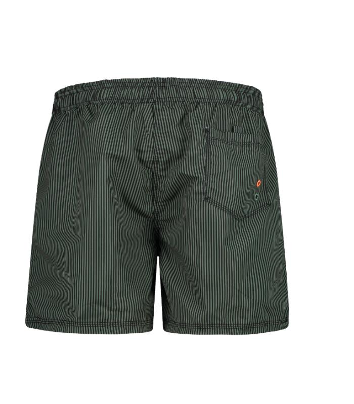 Bañador CMP Shorts Hombre Rayas Antracite/Salvia