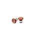 Puños Ciclovation Trail Silcolite Grip Topo Matte Black Anodized Orange